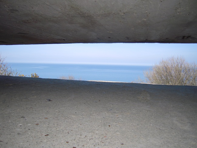 Búnker observación artillería. Batería costera Longeville-sur-Mère Búnker observación artillería. Batería costera Longeville-sur-Mère