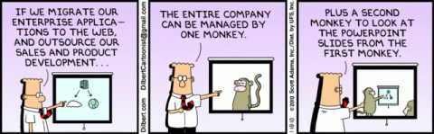 Dilbert - outsourcing