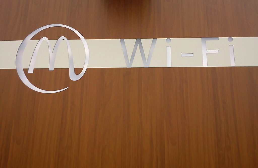 wi-fi mcdonals - redes Wi-Fi