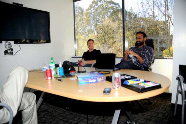 Reuniones en una startup