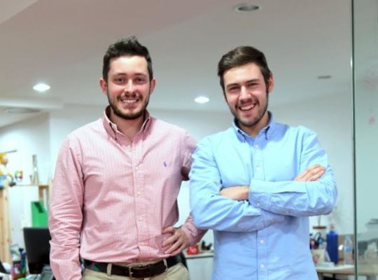 Víctor Rodado (derecha) y José Luis Vega de Seoane (izquierda), fundadores de Upplication
