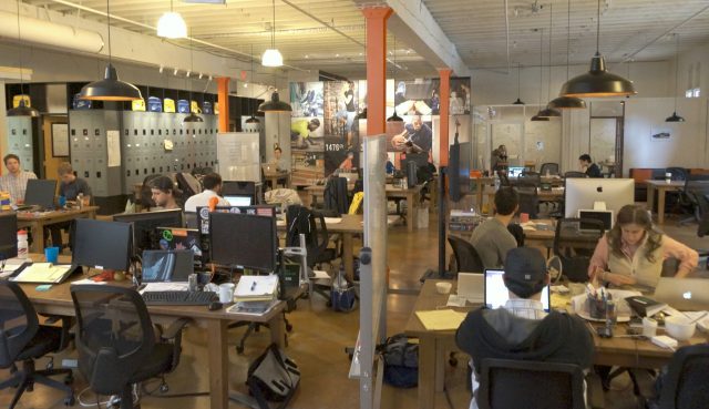 aceleradora de startups - espacio de trabajo