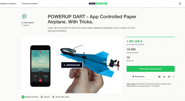 campaña de kickstarter - startups de hardware