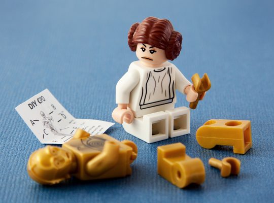 Rompecabezas plan de negocio - star wars