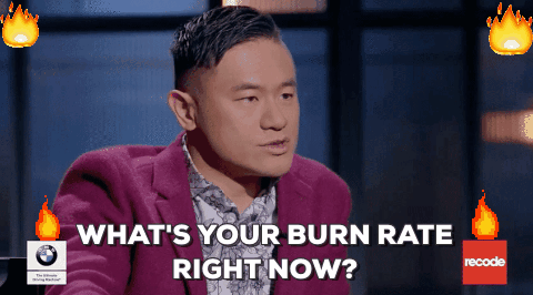 cash burn rate - métricas