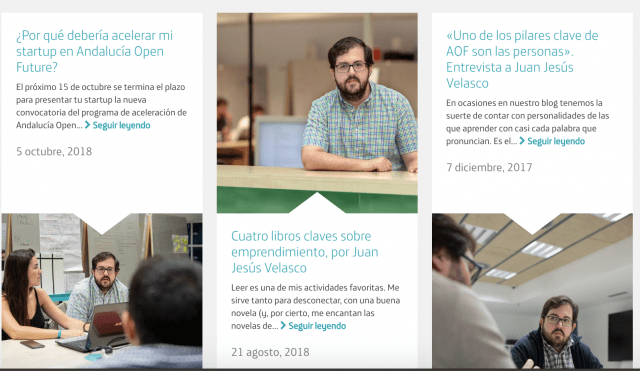 Colaboraciones de Juan Jesús Velasco con el blog de Andalucía Open Future