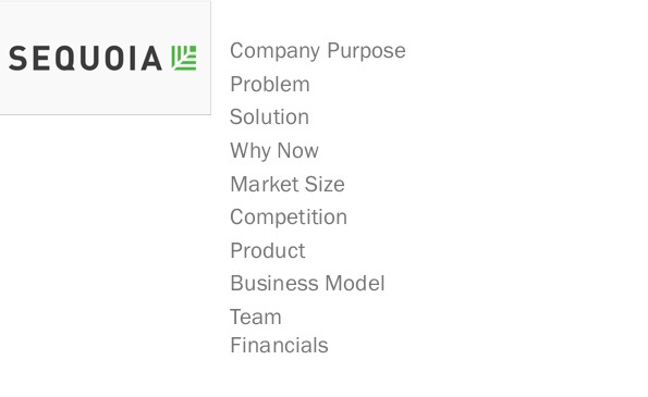 Sequoia Capital Deck - evaluar una startup