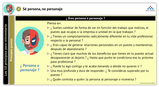 Se persona y no personaje - el misterio de reinventarse