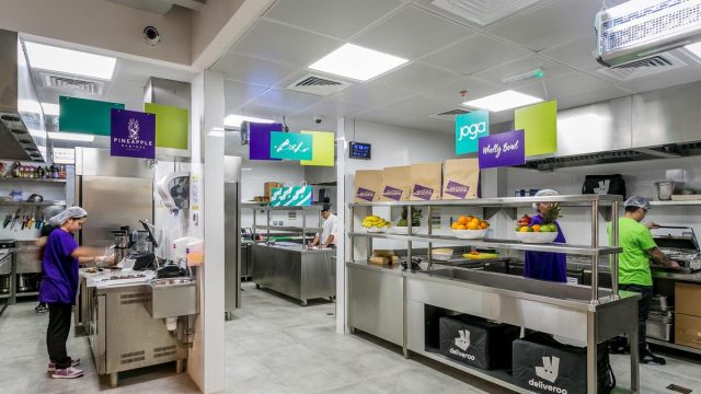 Cocina fantasma de deliveroo