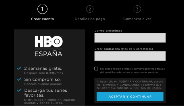 HBO suscripcion - cómo vender un saas