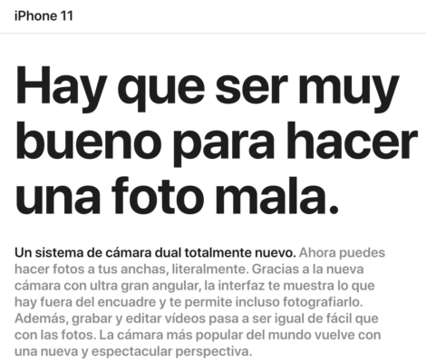 beneficios iphone 11 fotografia
