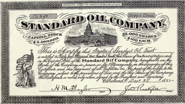Standard oil Rockefeller