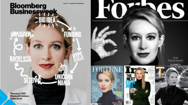 Elisabeth Holmes portadas